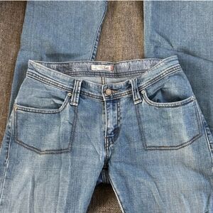 Levi's Light Blue Low Flare Jeans